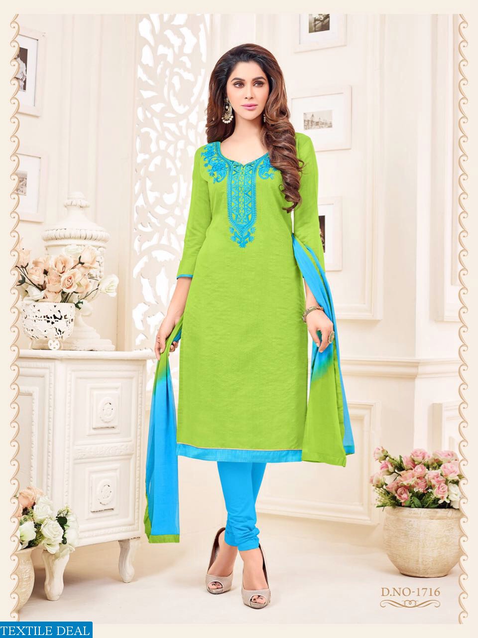 barfi by RR Wholesale chanderi Dress material